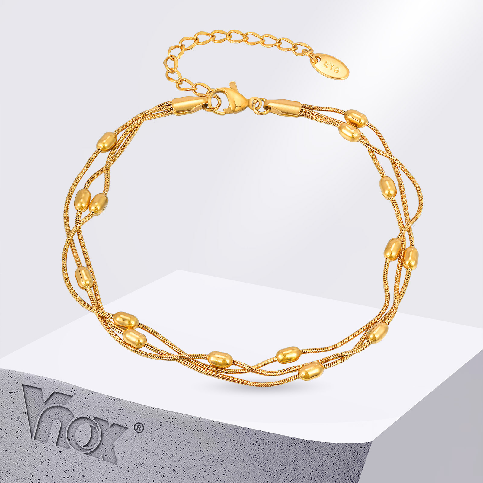 Jc Jewelry & Watches Photos - Vnox 여름 스테인레스 스틸 여성을위한 3