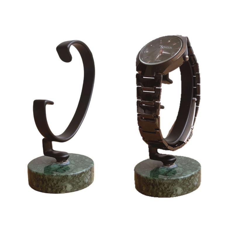 시계 진열대, 대리석 받침대, C자형 금속 홀더, 미끄 - Jewelry And Watches Inc 리뷰 및 가격